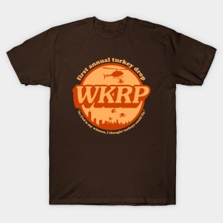 WKRP Turkey Drop T-Shirt